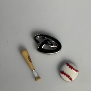 3 origami owl baseball charms